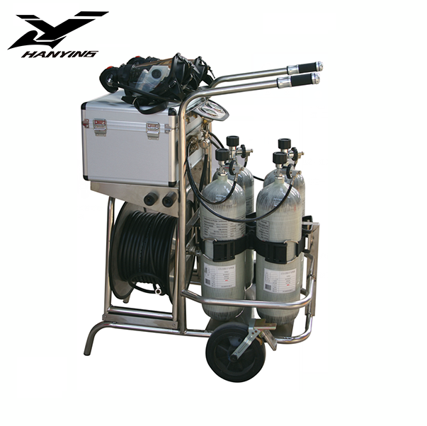 Trollet-type mobile air supply